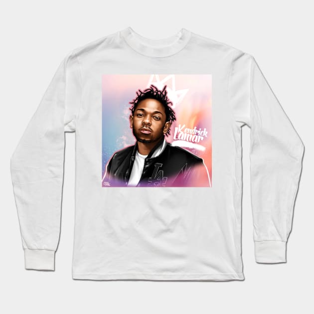 KENDRICK LAMAR CALI KING Long Sleeve T-Shirt by MIAMIKAOS